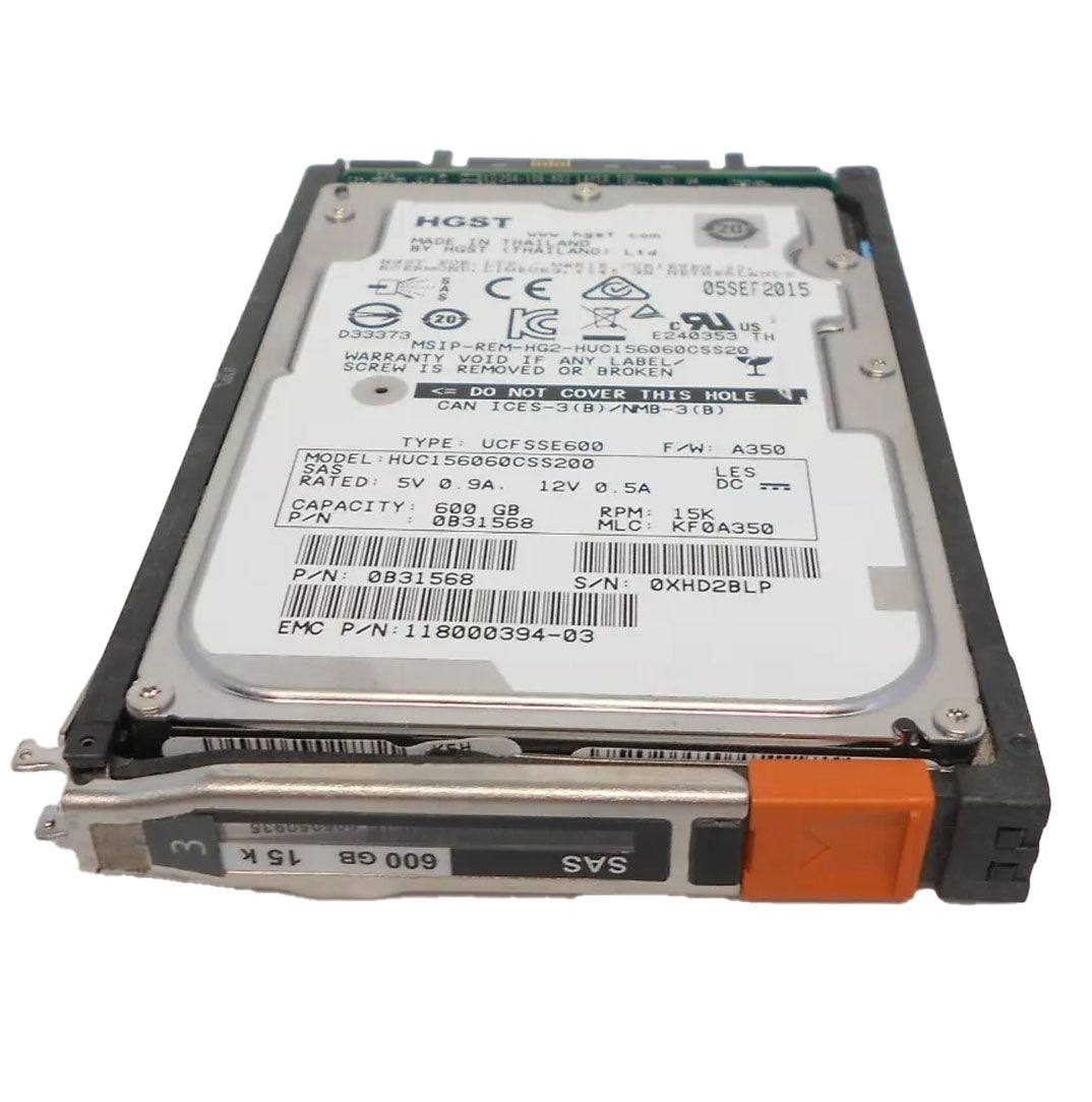 Emc 2.5" 2TB 10K SAS 12Gbps HDD | 005051631