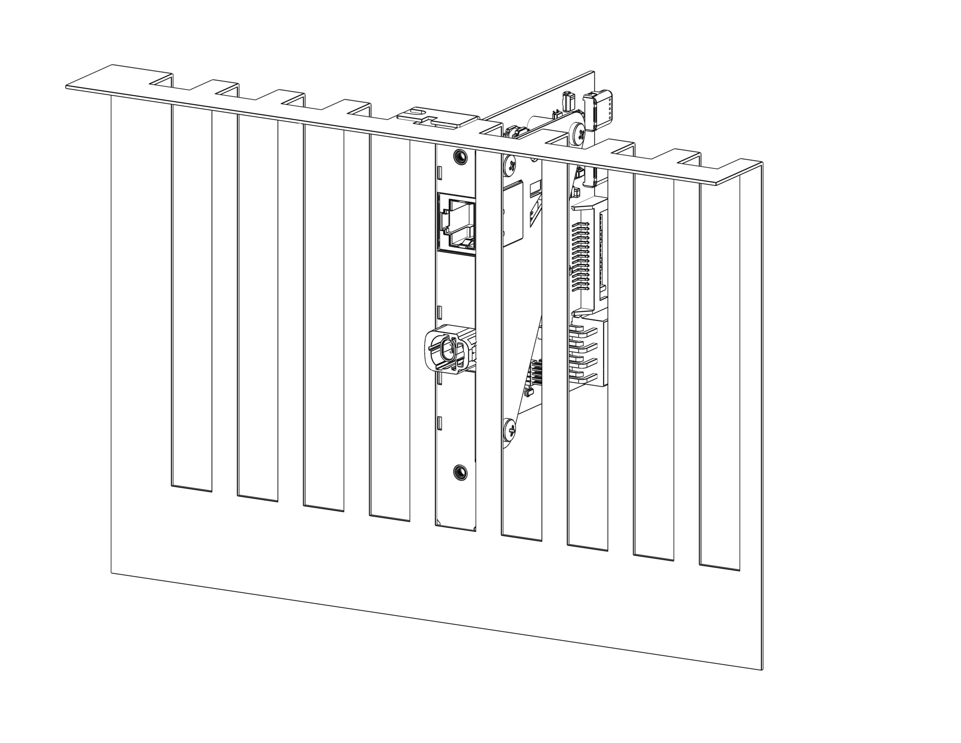 ATX Bracket for Arcus 100/1000BASE-T1 H-MTD