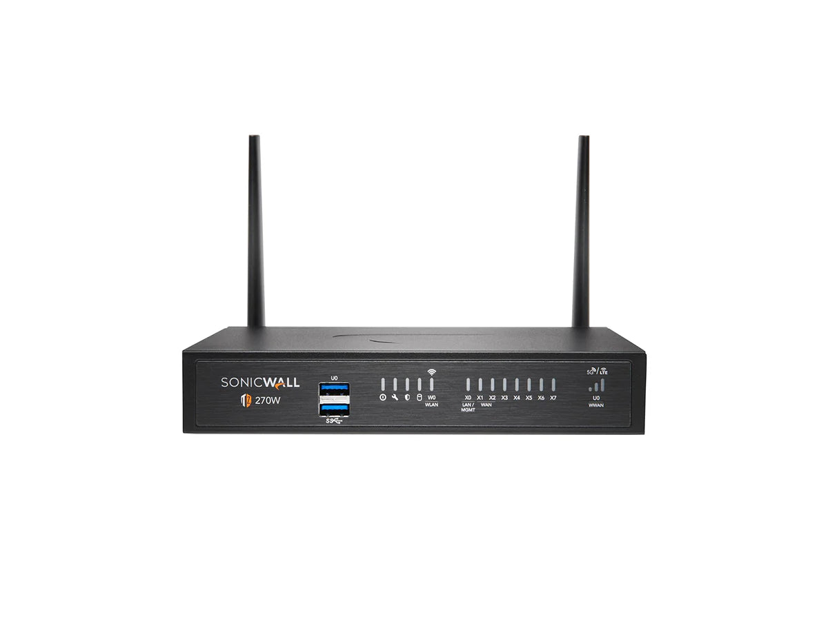 SonicWall TZ270 2 Year Secure Upgrade Plus Advanced Edition Wireless-AC Firewall (02-SSC-6858