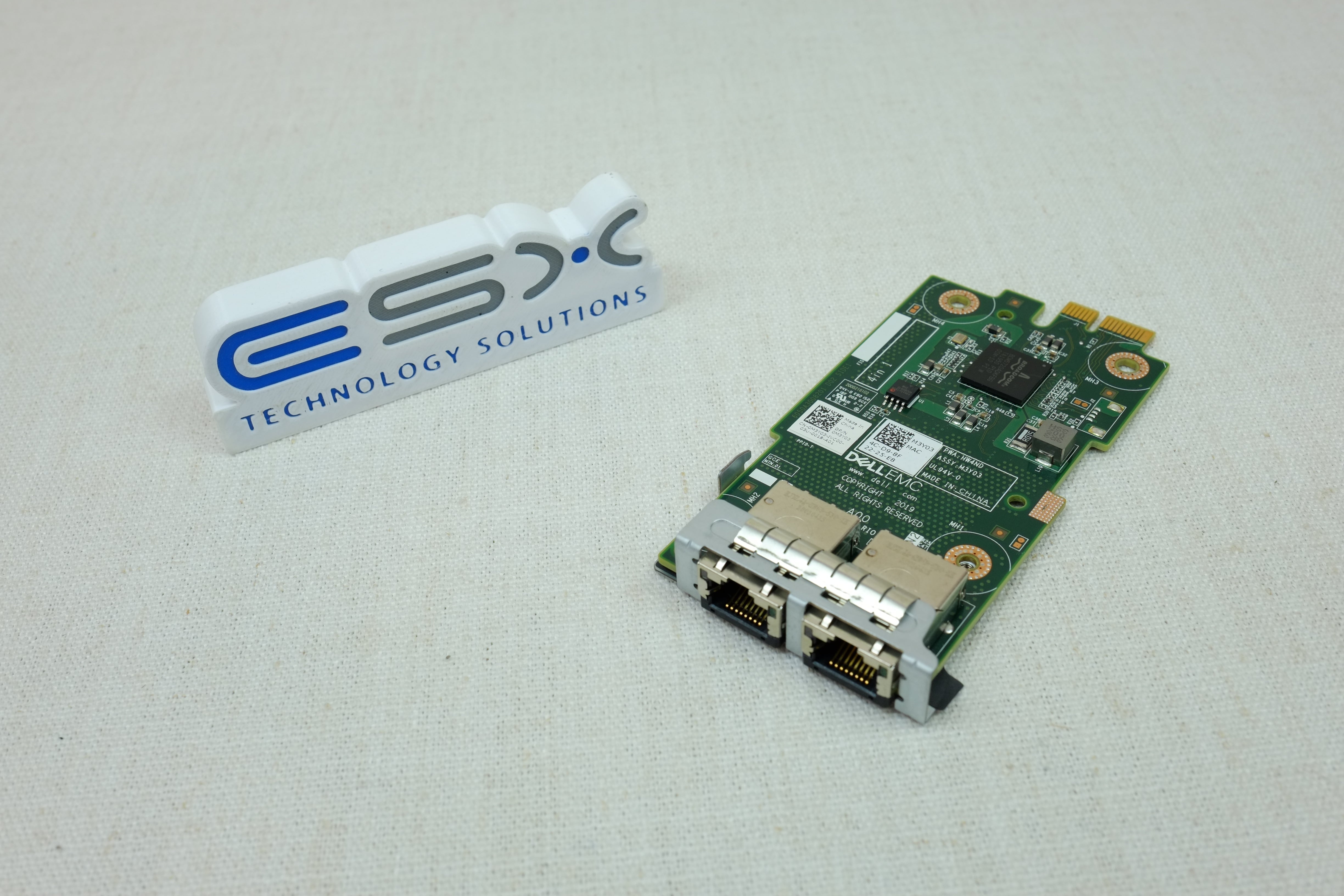 Dell M3Y03 Broadcom 5720 Dual Port 1GbE RJ45 LOM Network Card PowerEdge R6525