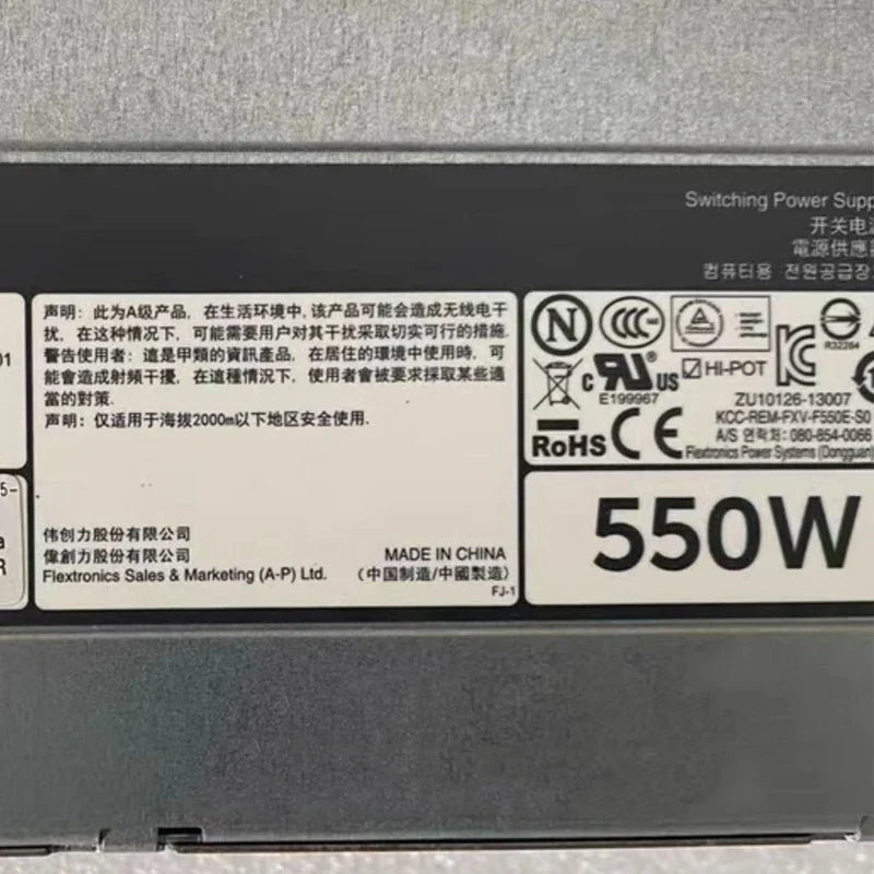 StoneTaskin 096R8Y 02G4WR Original For DELL R520 T420 550W Power Supply 96R8Y CN-096R8Y 2G4WR CN-02G4WR DH550E-S1 DPS-550PB F550E-S0 Tested One Year Warranty Fully Tested Free Shipping - aloinfousa.com