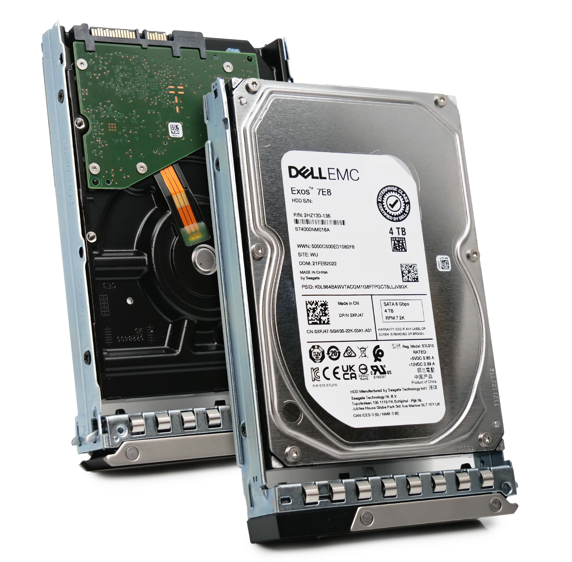 Dell G14 0XPJ47 4TB 7.2K RPM SATA 6Gb/s 512n 3.5in Hard Drive