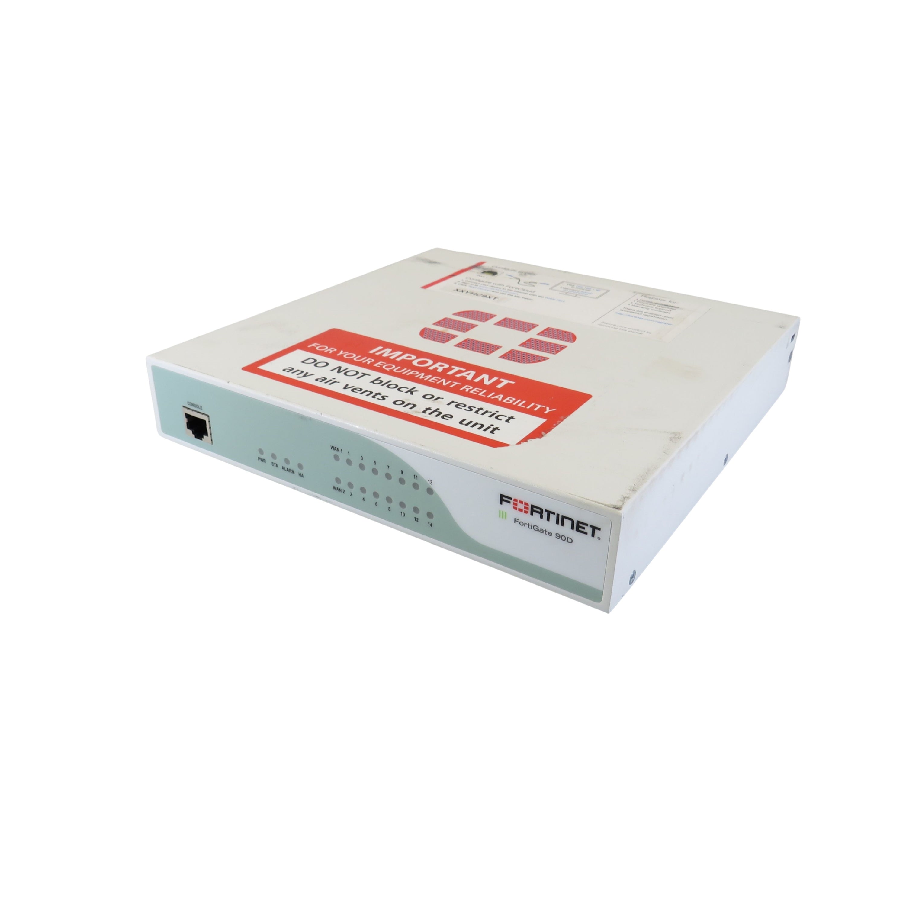 Fortinet FG-90D FortiGate-90D Gigabit Firewall Security Appliance (Refurbished)