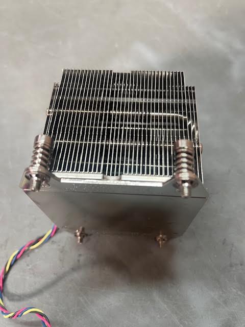 Supermicro SNK-P0048AP4 Cooling Fan / Heatsink 2U for Socket LGA 2011 Cooling Fan with "Square ILM Bracket ONLY" (Used but in Excellent Funtional Health (THERMAL PASTE INCLUDED) "What you see is what you get". 
