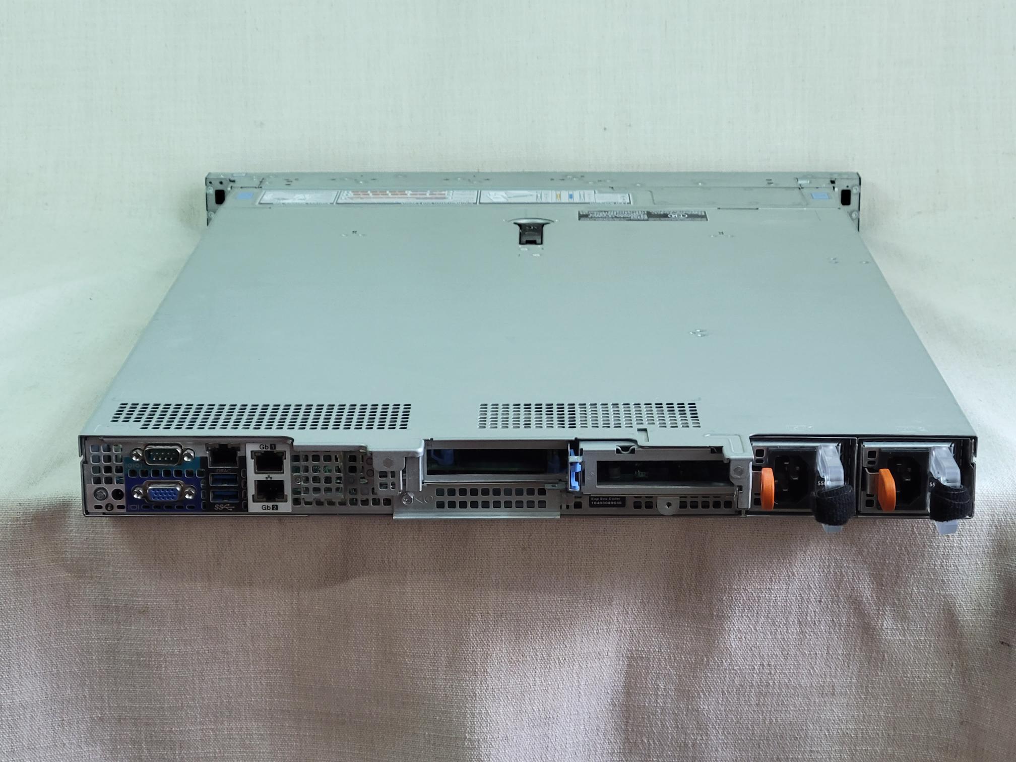 Dell PowerEdge R440 8x 2.5” 1U Server 2x 10C Silver 4210 @ 2.2GHz 512GB RAM H330