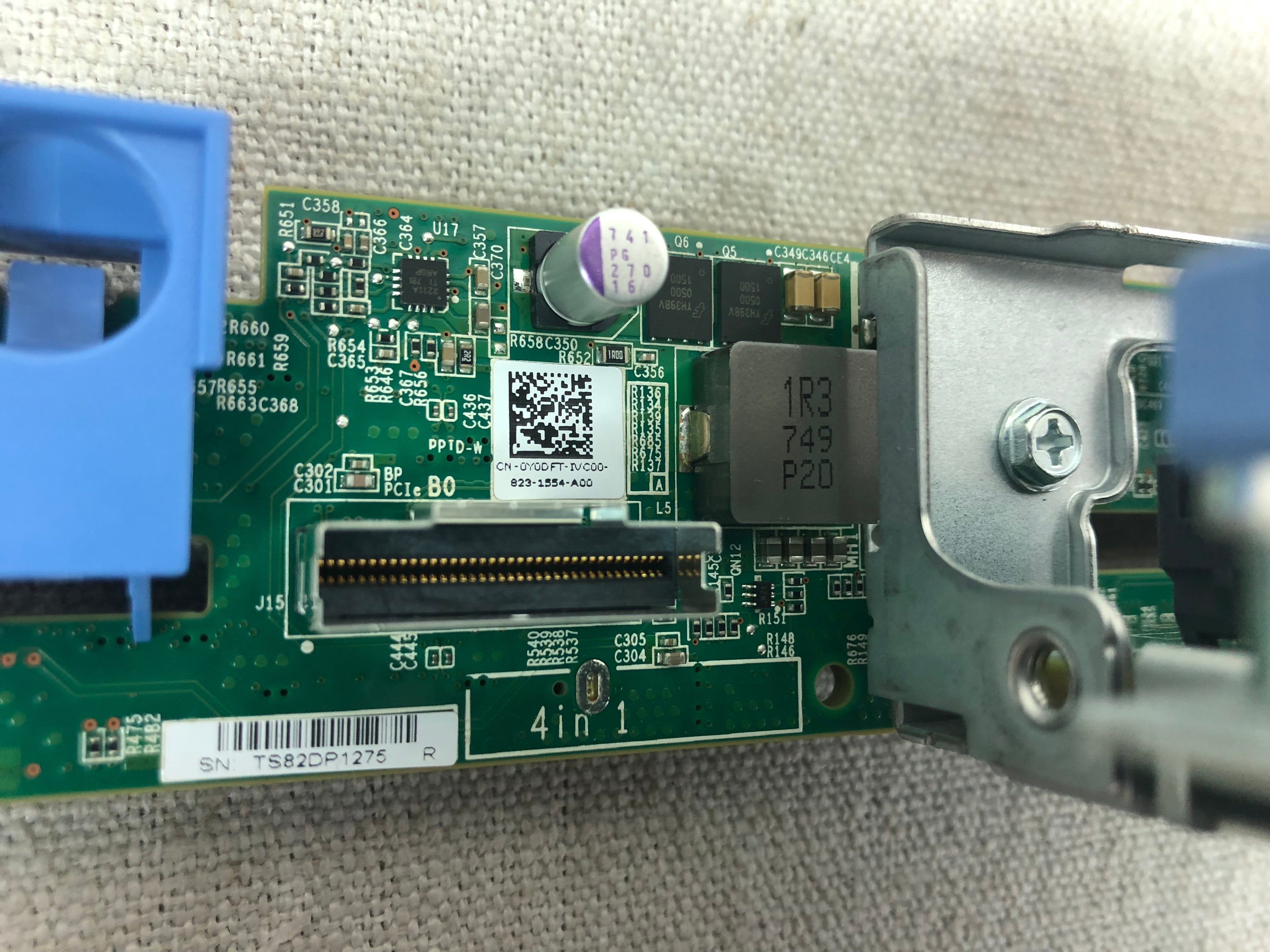 Dell CFKJ5 PowerEdge R640 10x 2.5” SFF Backplane Assembly w Expander Y0DFT 91P78