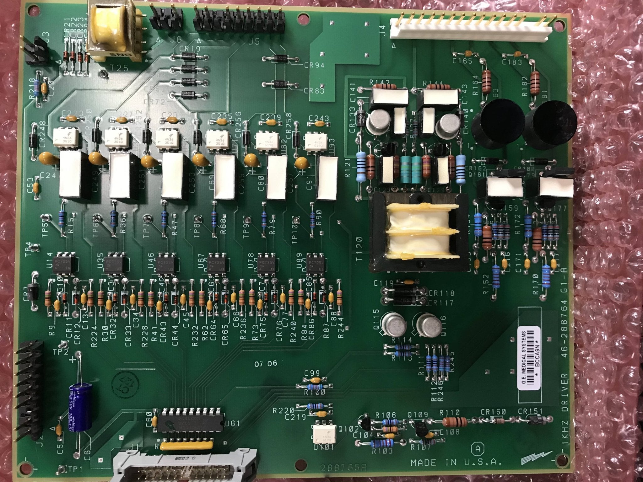 1 KHZ Driver Board (46-288764 G2-B GE AMX 4