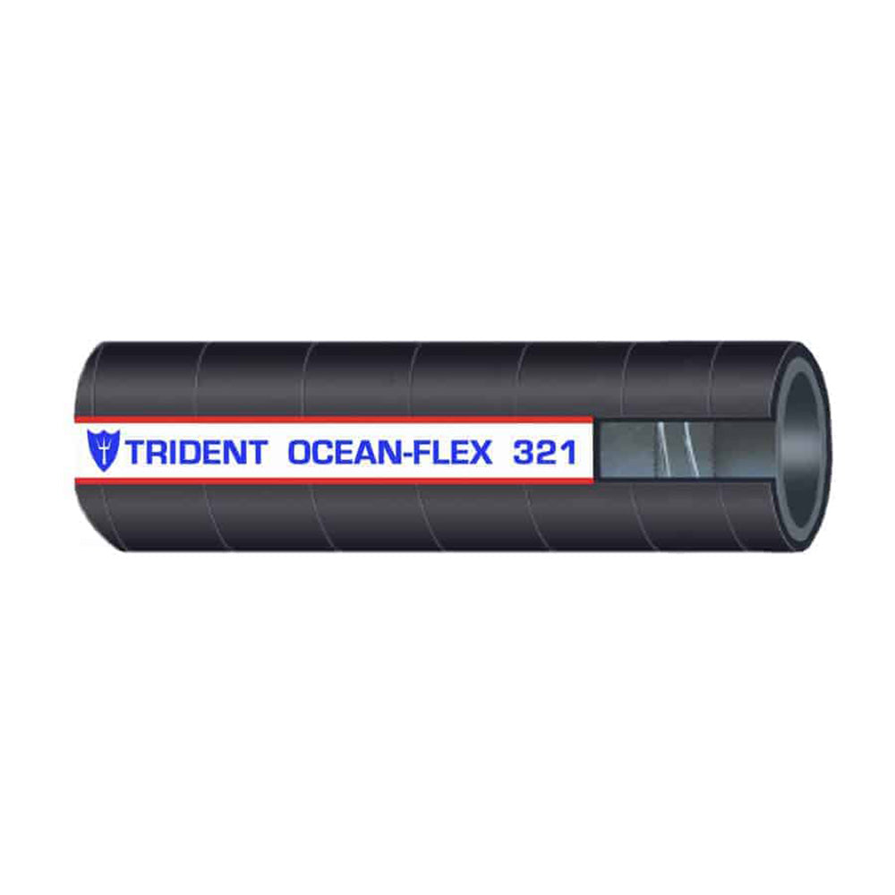 Trident Marine 321-1126 1-1/2" x 50' Ocean-Flex Multipurpose Hose