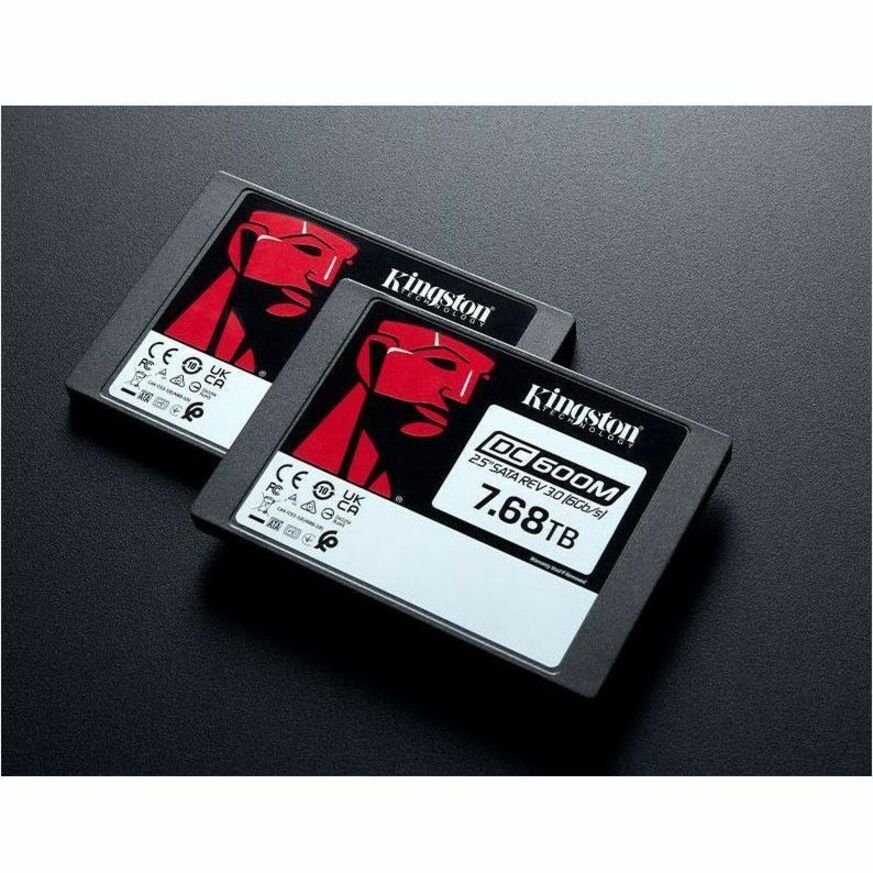 Kingston DC600M 7.50 TB Solid State Drive - 2.5" Internal - SATA (SATA/600 - Mixed Use