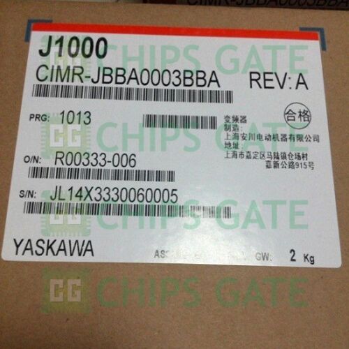 YASKAWA Inverter CIMR-JBBA0003BBA