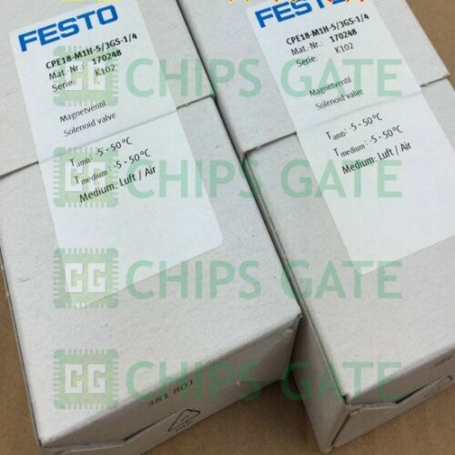 FESTO CPE18-M1H-5/3GS-1/4 170248 Solenoid Valve
