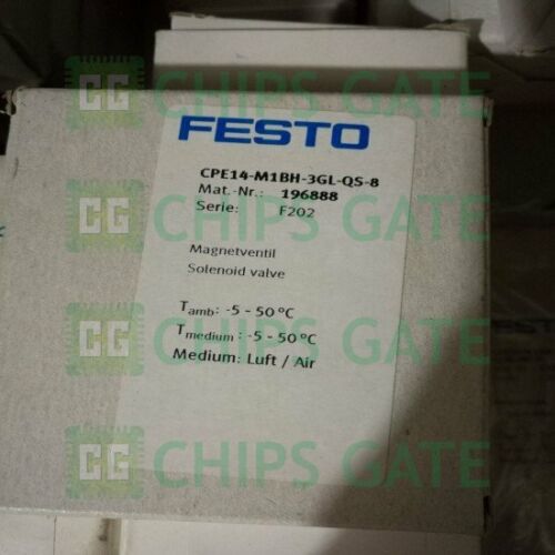 FESTO CPE14-M1BH-3GL-QS-8 196888 Solenoid Valve