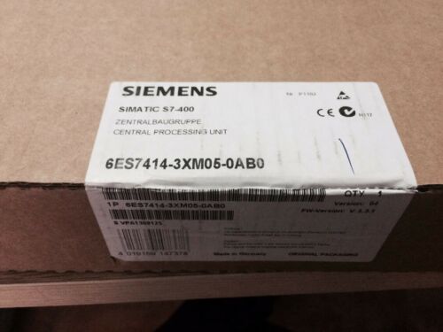 Siemens 6ES7 414-3XM05-0AB0 6ES74143XM050AB0 6ES7414-3XM05-0AB0 CPU 414-3