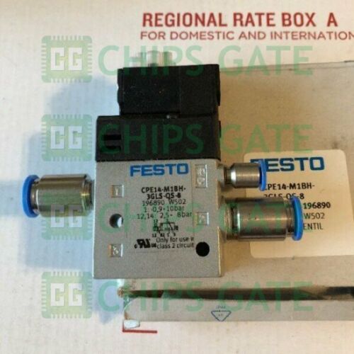 FESTO CPE14-M1BH-3GLS-QS-8 196890 Solenoid Valve