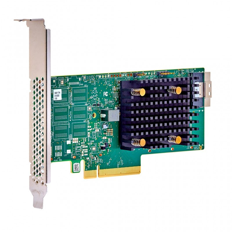 Broadcom 9500-8i PCIe Gen 4.0 Tri-Mode Storage Adapter, 8 Internal Ports, x8 PCIe Gen 4.0, 5.96W