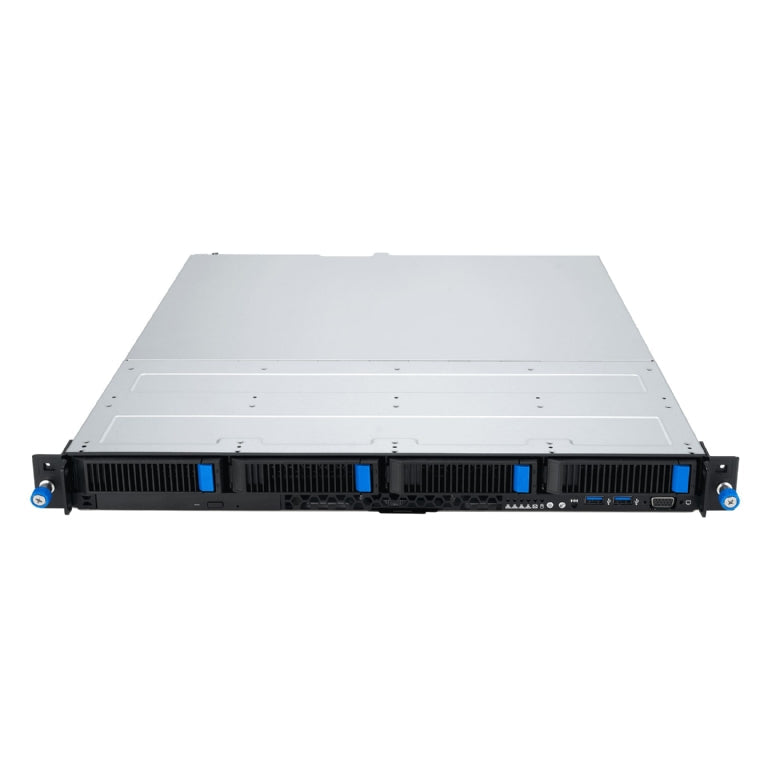 ASUS RS300-E12-PS4 1U Rackmount Xeon E-2400 Series Server - 4x Hot-Swap Bays - Dual Gigabit LAN - Single PSU