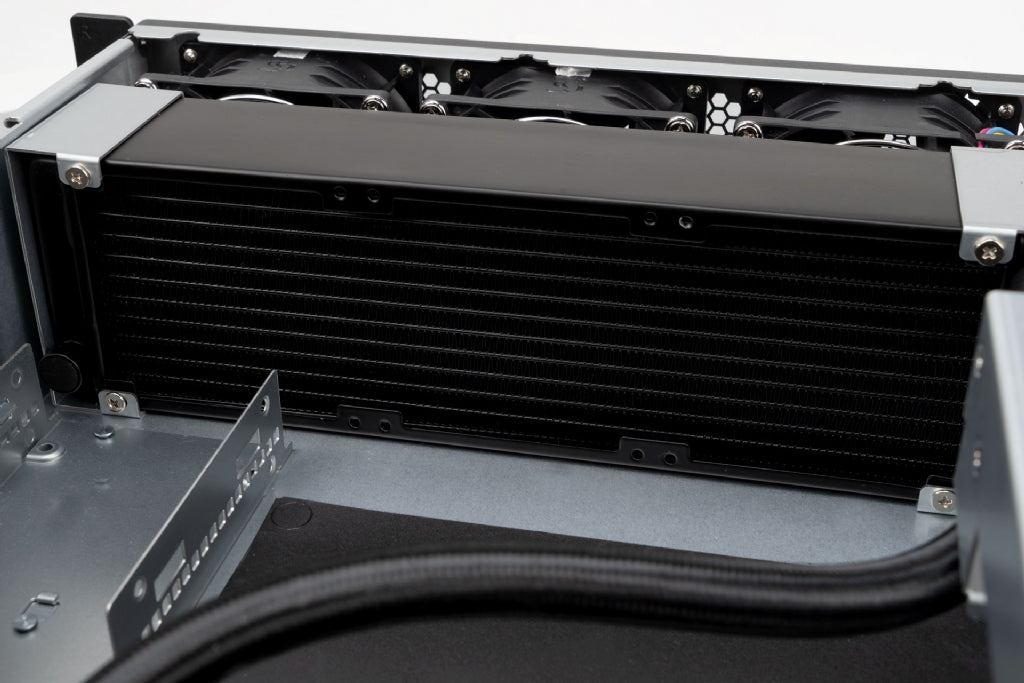 In-Win IW-RL200- 2U Feature Rich Server Chassis with Integrated Water Cooling, Full Height PCIe, Single 1200W Hot-Plug PSU (Dual Capable, Rail Kit