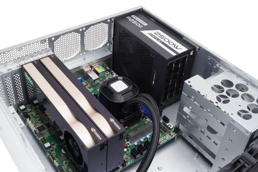 In-Win IW-RL400 - 4U Feature Rich Server Chassis with Integrated Water Cooling, Rail Kit Included