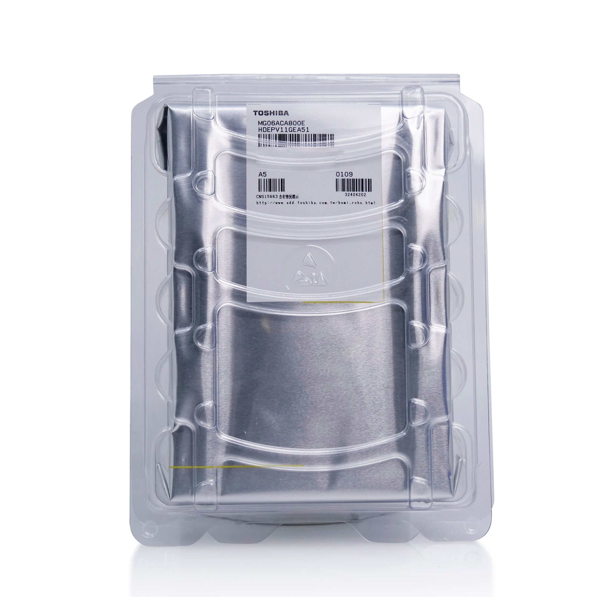 Toshiba MG06 MG06ACA800E 8TB 7.2K RPM SATA 6Gb/s 512e 3.5in Hard Drive