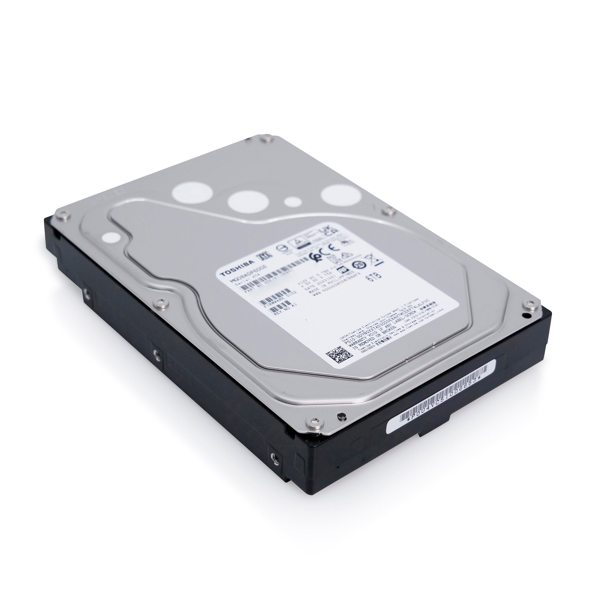Toshiba MG08 MG08ADP600E 6TB 7.2K RPM SATA 6Gb/s 512e 3.5in Hard Drive