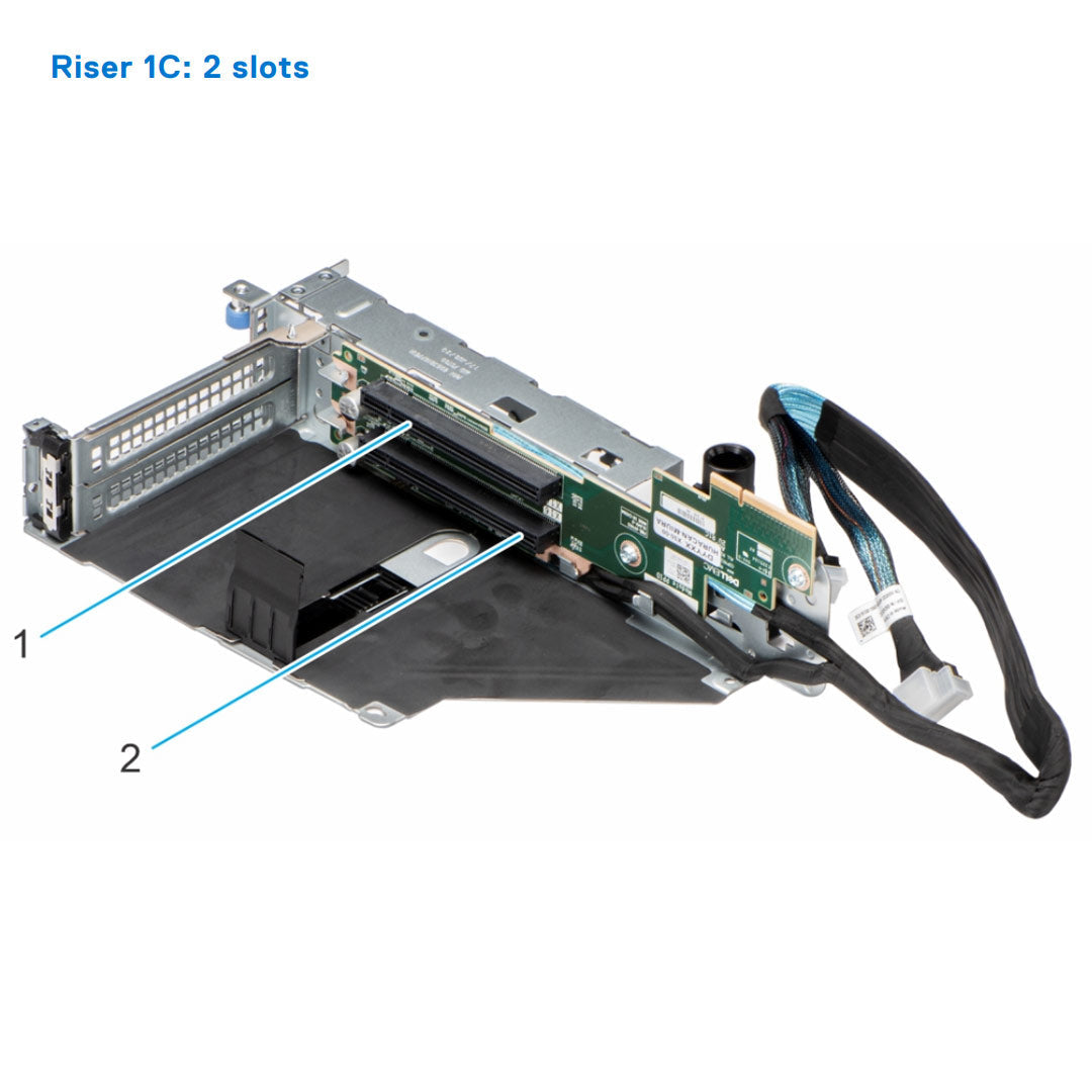 XDYMY — Riser 1C: 2 Slot | Dell PowerEdge R750