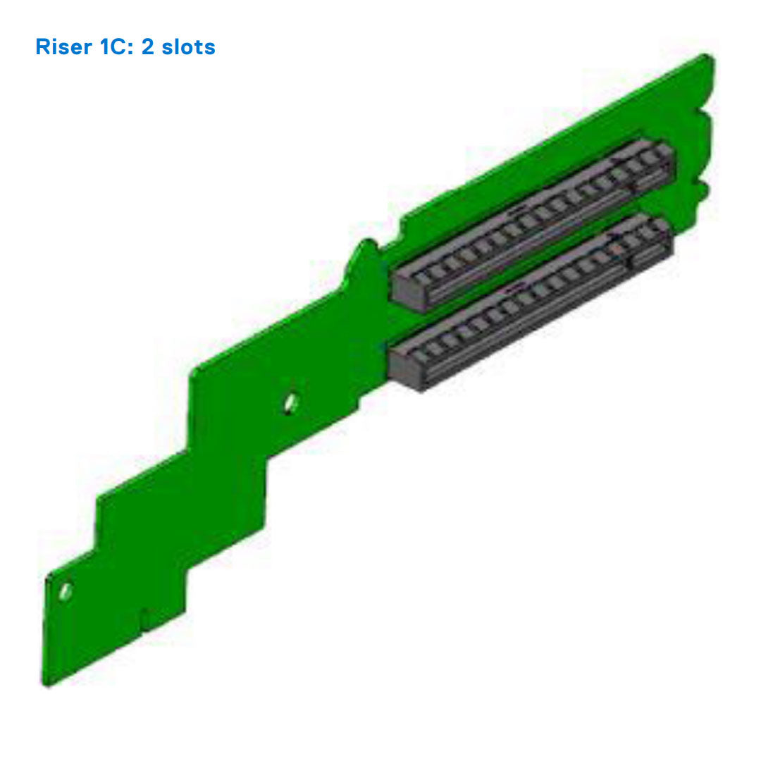 XDYMY — Riser 1C: 2 Slot | Dell PowerEdge R750