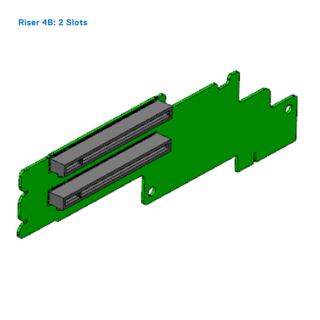 RK04H — Riser 4B 2 Slots | Dell PowerEdge R750