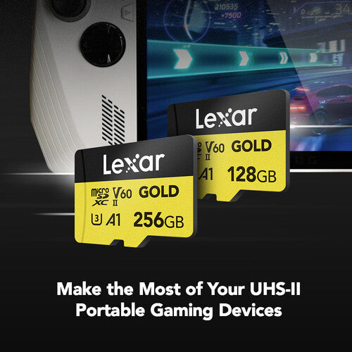 Lexar 256GB Micro SDXC UHS-II V60 U3 Memory Card