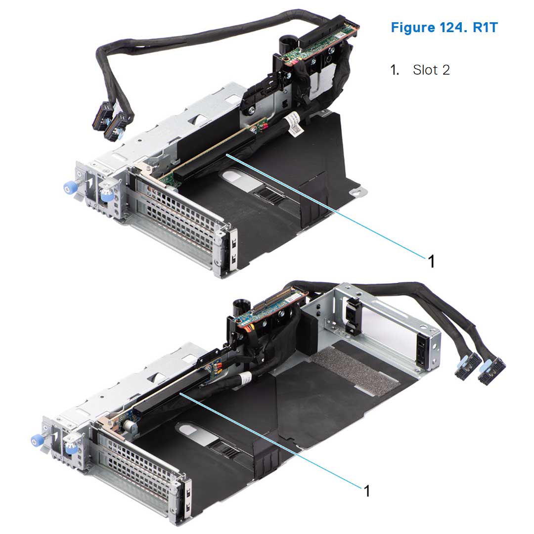Riser Config 4-1 R1t + R2t + R3a + R4p (HL) | Dell PowerEdge R7615