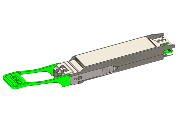 400GBASE-FR4 OSFP56 Finned Top PAM4 1310nm 2km DOM Optical Transceiver Module, Based on Silicon Photonics
