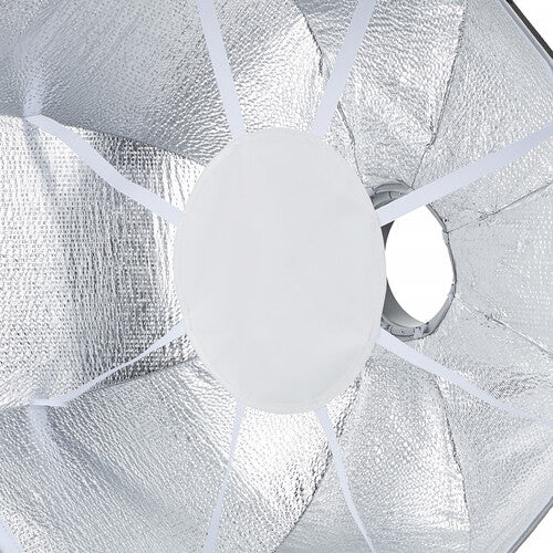 Godox EazyFlow Bty 65S Collapsible Beauty Dish (Black/Silver, 25.5"/64.8cm)