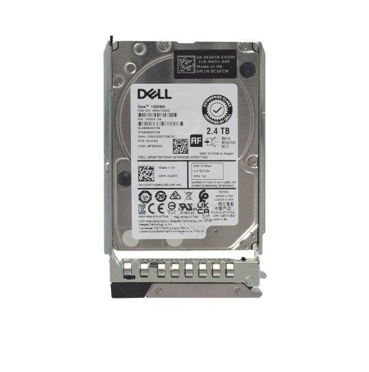 Dell Toshiba 2.4TB 10K RPM 12Gbps 2.5-inch 512e SAS Enterprise Hard Drive