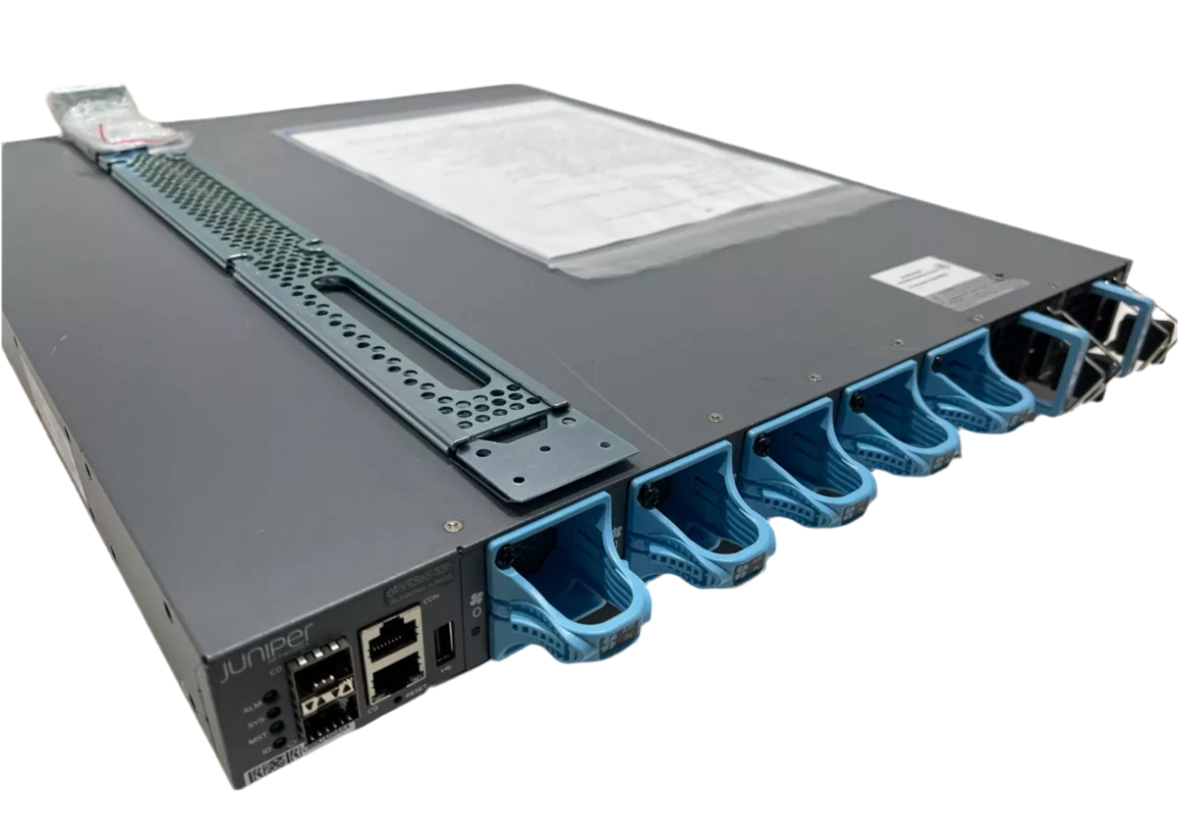 Juniper QFX5200-32C-AFI 32 Ports QSFP+/QSFP28 Back to Front Airlow Switch with Rails