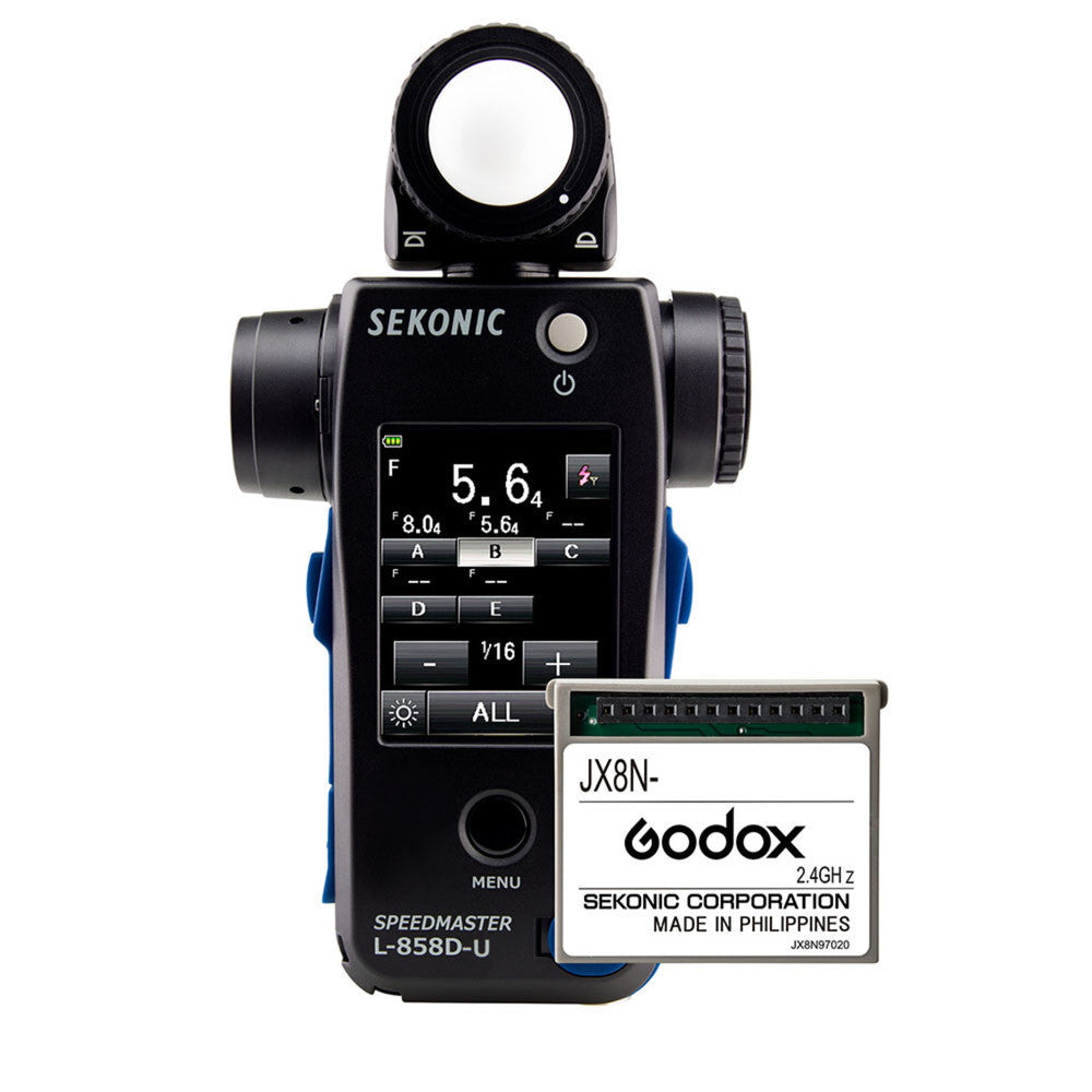 Sekonic L-858D-U (401-858) Meter plus RT-GX (401-628) Transmitter Module