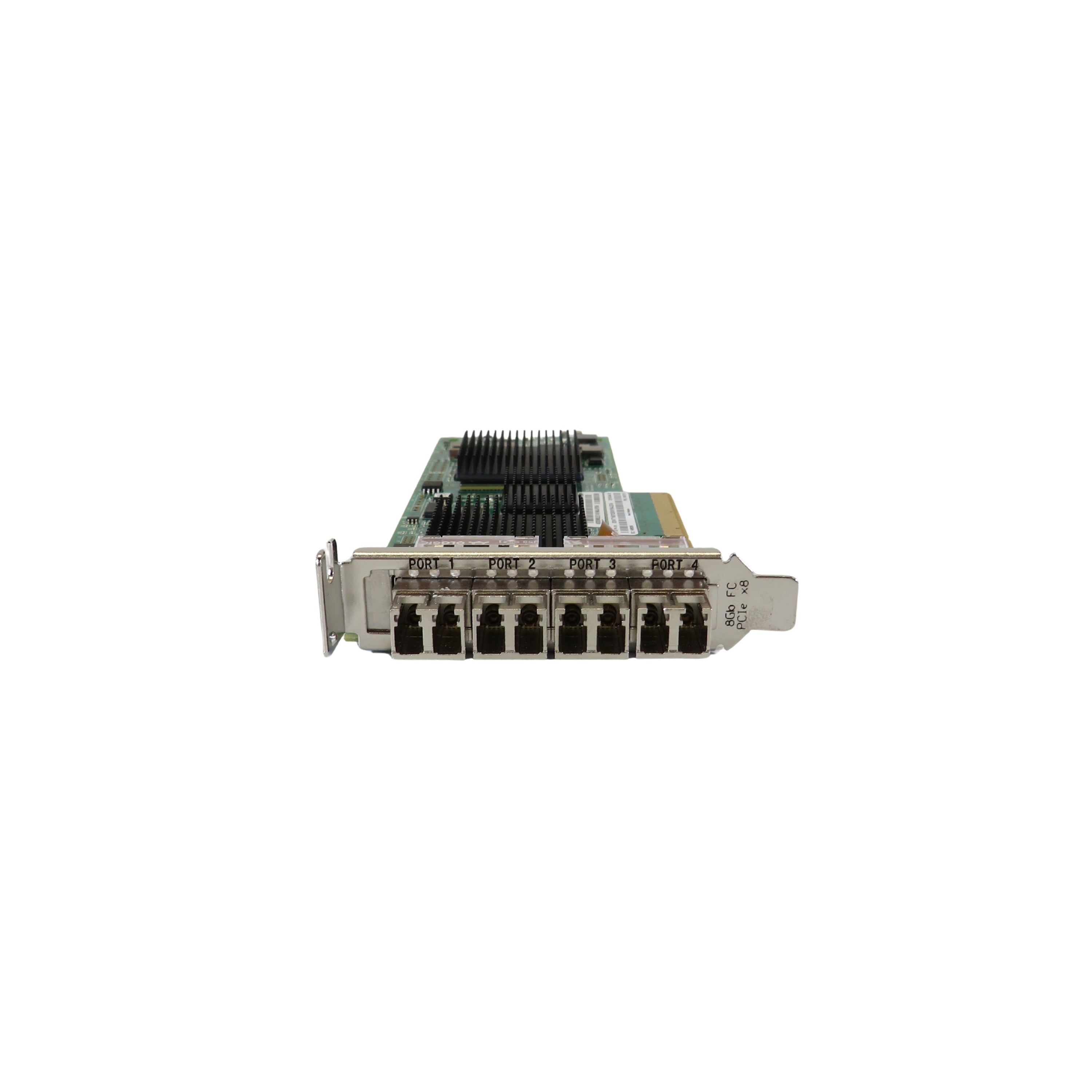 IBM 00WT107 QLE2564L PCIE2 8GB 4 Port Fiber Channel Card (Refurbished)