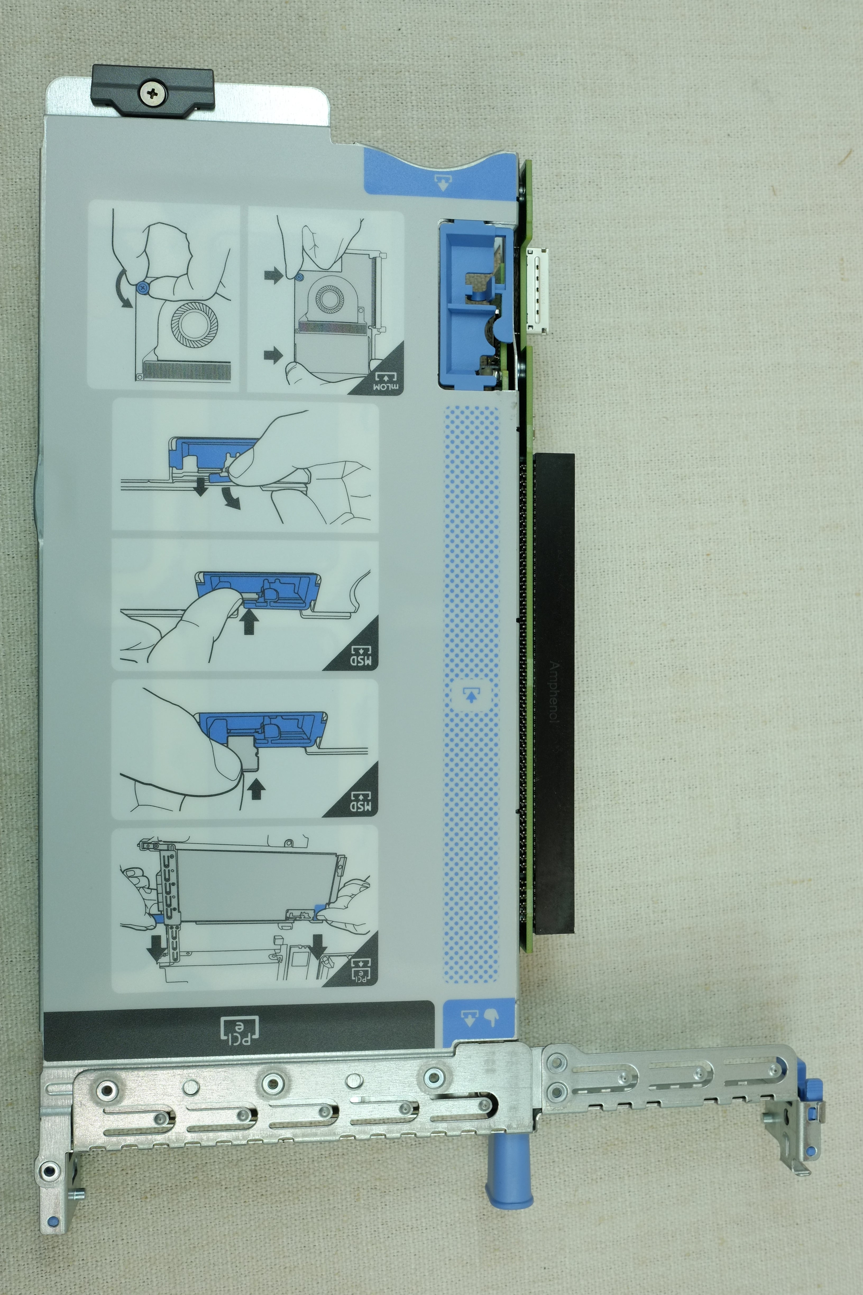 Cisco 15595-1 Riser 1 & 2 Card with Mounting Bracket for UCS C220 M5