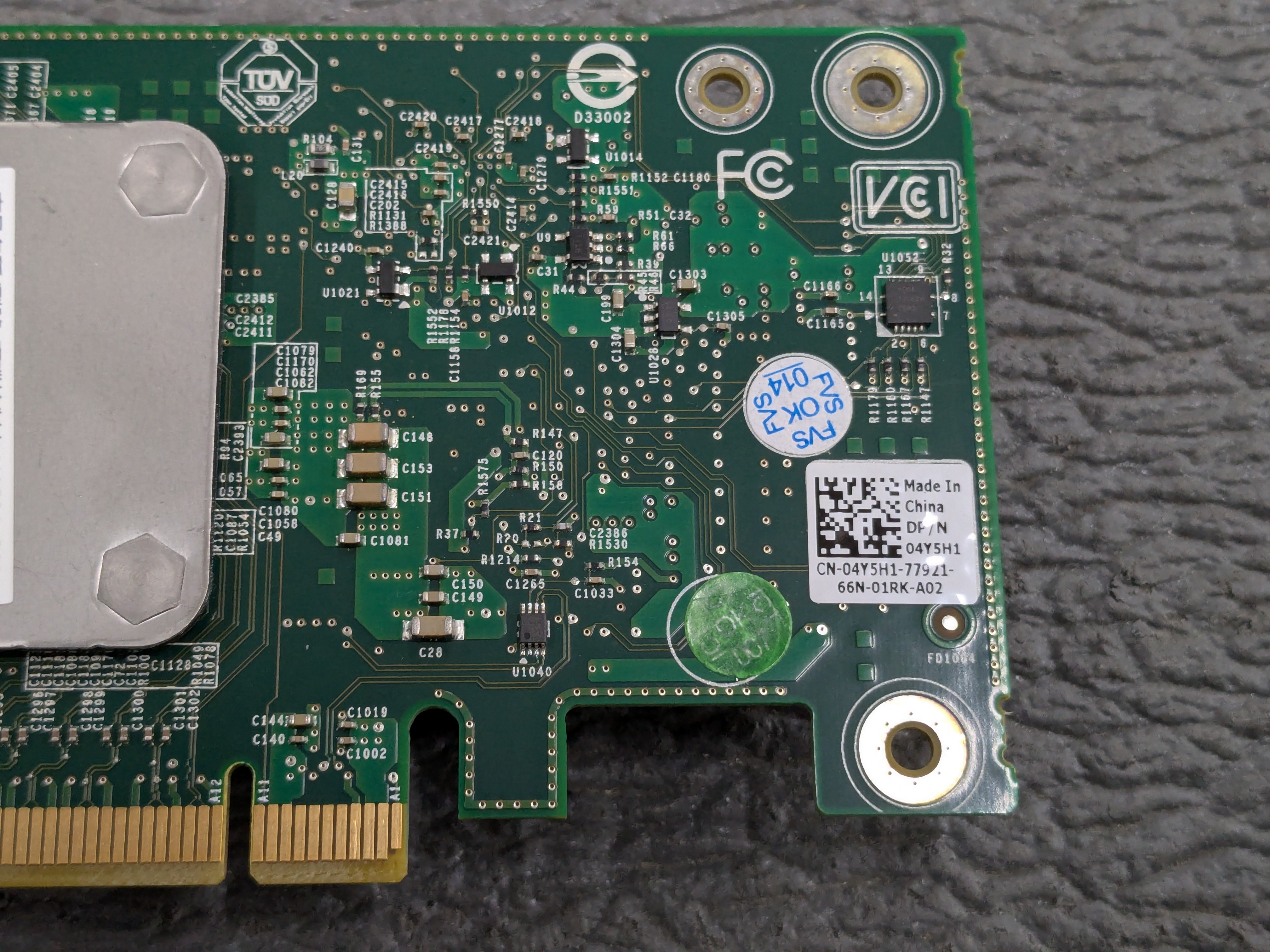 Dell 4Y5H1 PERC H330 12Gb/s SAS/SATA PCIe RAID Controller Card No Bracket