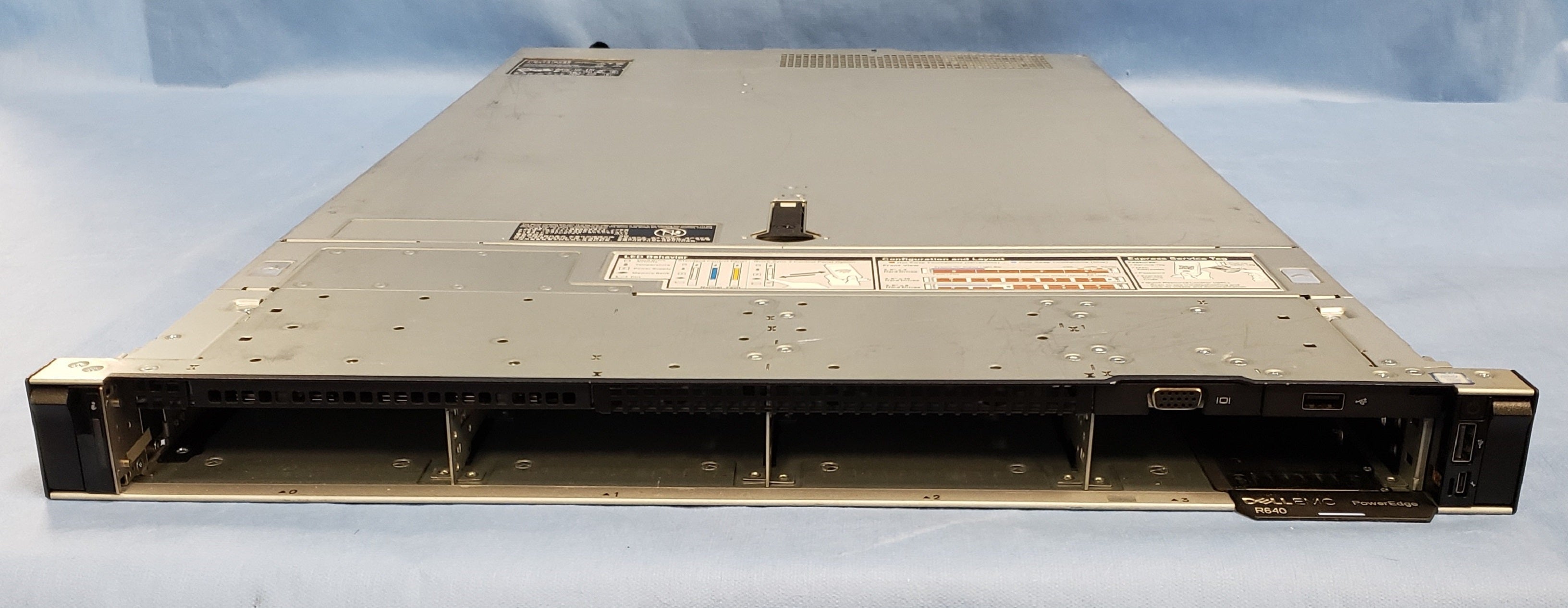 Dell PowerEdge R640 Server 2x 24C Platinum 8160M 2.1GHz 1.5TB RAM 2x 3.84TB SSD
