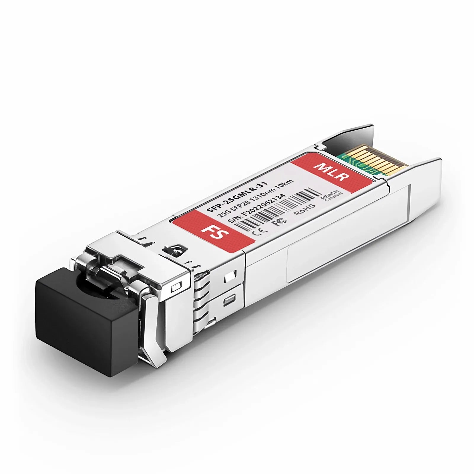 Cisco SFP-10/25G-LR-S Compatible 10/25GBASE-LR SFP28 Dual-rate 1310nm 10km DOM Duplex LC/UPC SMF Optical Transceiver Module