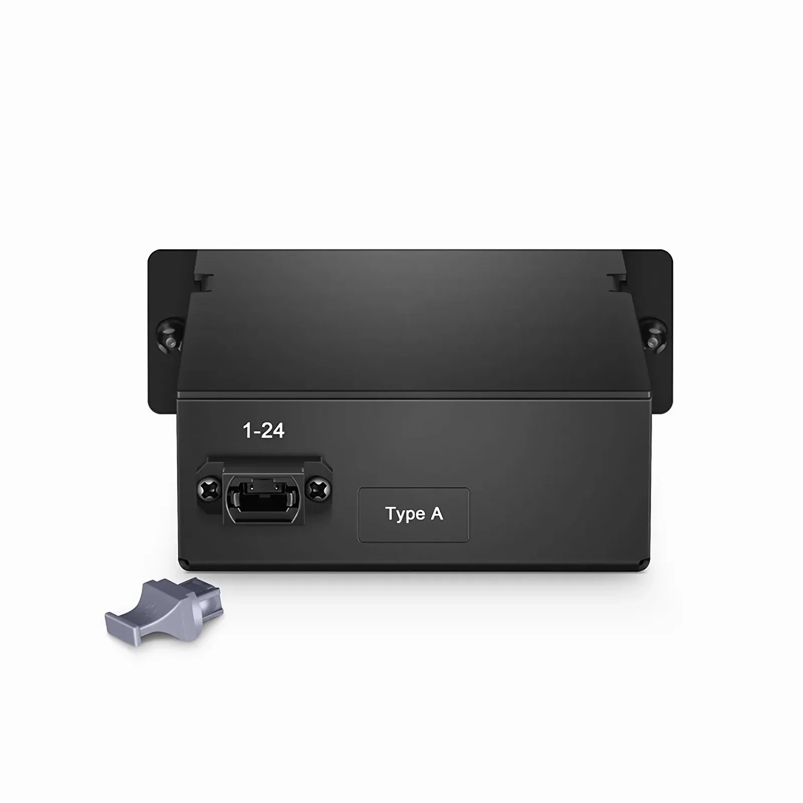 FHD MTP®-24 Cassette, 24 Fibers OM4 Multimode, MTP® to 12x LC Duplex, 0.35dB max