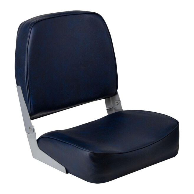 Wise Seats 3313-711 Wise Promotional Marine Grade Vinyl 16.25" D × 16" W × 18", H Low Back Boat Seat, Navy