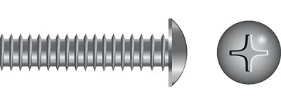 Seachoice SC0869 Phillips Machine Screw Truss Head 1/4-20 x 1-1/4"