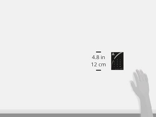 Apricorn 500GB Aegis Padlock USB 3.0 256-bit AES XTS Hardware Encrypted Portable External Hard Drive (A25-3PL256-500)|B007JGB0BQ