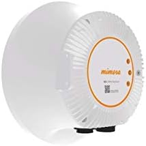 Mimosa Backhaul B24 Point-to-Point 24 GHz, 1.5 Gbps Capable, 33 dBi, 4x4:4 MIMO, PoE Power Supply, Gigabit ethernet (RJ45 and gigabit Fiber (SFP cage, Operation Modes: Hot Standby