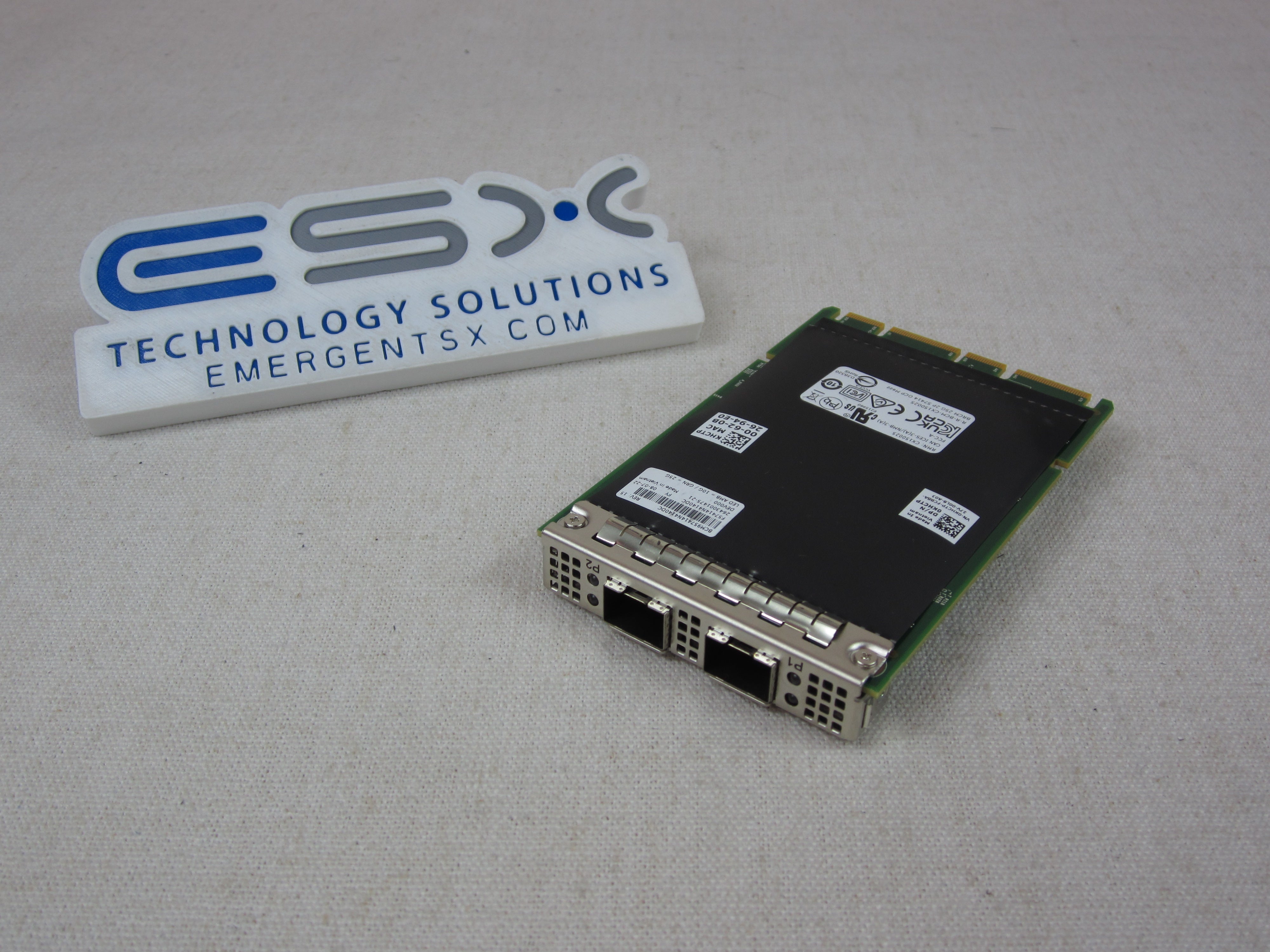 Dell KHCTP Broadcom 57414 Dual Port 25Gb SFP28 OCP 3.0 Network Adapter