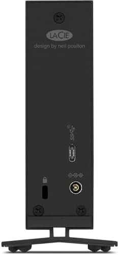 LaCie d2 Professional 14TB External Hard Drive Desktop HDD – Thunderbolt 3 USB-C USB 3.0, 7200 RPM Enterprise Class Drives, for Mac and PC Desktop, 1 Month Adobe CC (STHA14000800