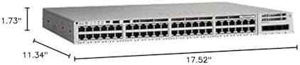Original Switch C9200 Series C9200L-48P-4X-E C9200L 48-Port PoE+ 4 x 10G Network Switch|B08KY28HMH