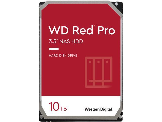 WD Red Pro 10TB NAS Hard Disk Drive - 7200 RPM Class SATA 6Gb/s 256MB Cache 3.5 Inch - WD101KFBX