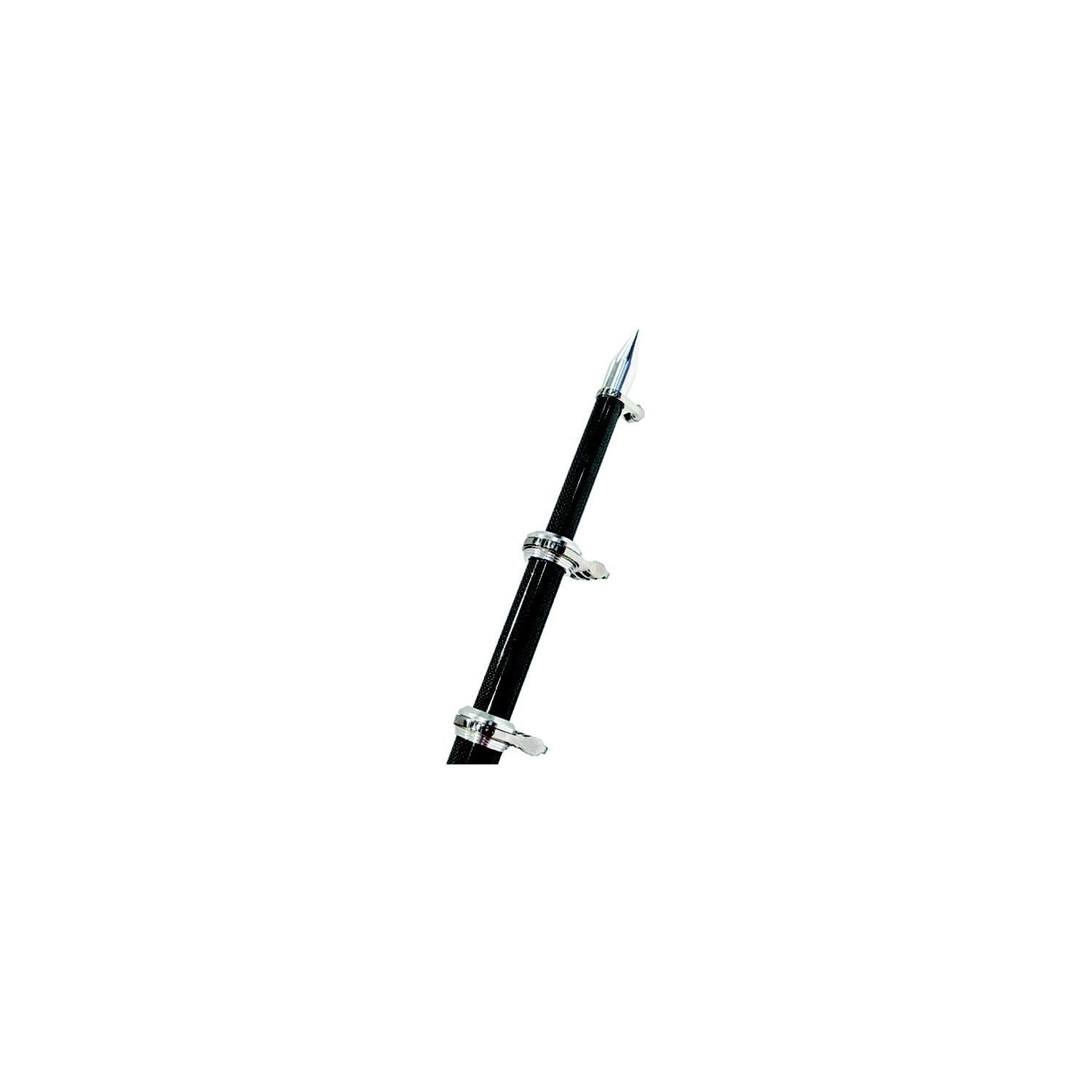 Taco Metals OT-4200CF Taco Carbon Fiber Tele-Outrigger Pole, 20', 1 pr.