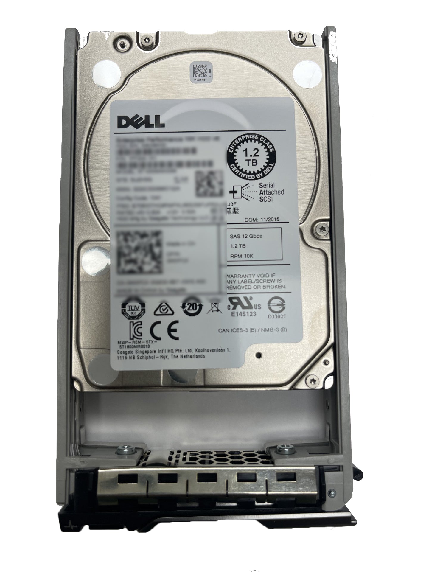 Dell 400-AHNJ SED 1.2TB 10k SAS 6Gbps 2.5inch Hot Plug Hard Drive